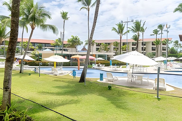 Flat no Marulhos Suites Resort - unidade C104 Térreo