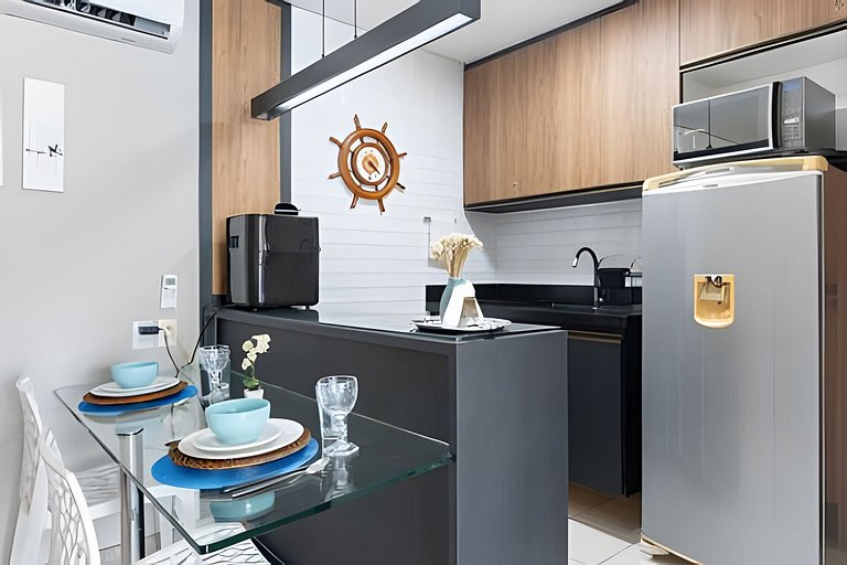 Flat no Marulhos Suites Resort - unidade C104 Térreo