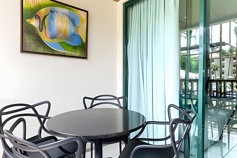 Flat no Marulhos Suites Resort - unidade C104 Térreo