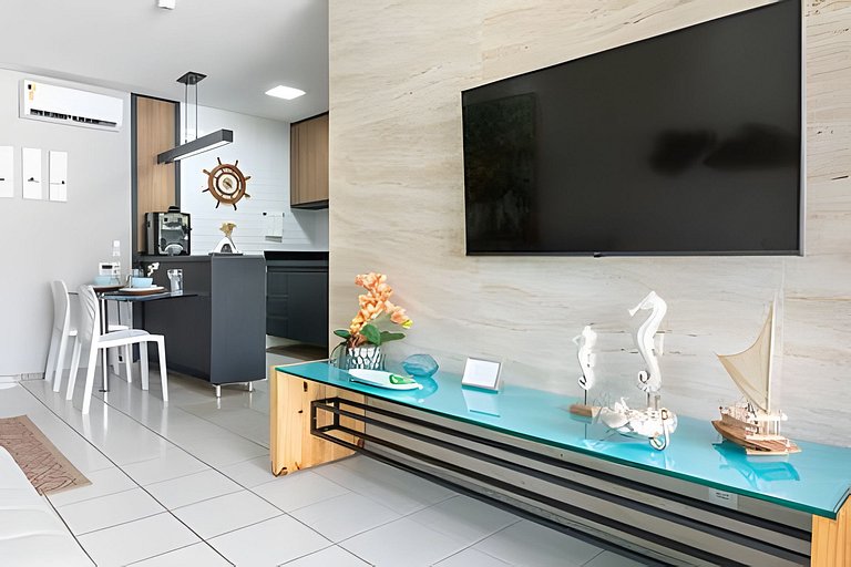 Flat no Marulhos Suites Resort - unidade C104 Térreo