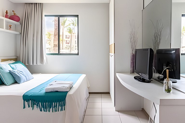 Flat no Marulhos Suites Resort - unidade C104 Térreo