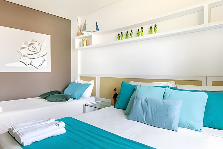 Flat no Marulhos Suites Resort - unidade C104 Térreo