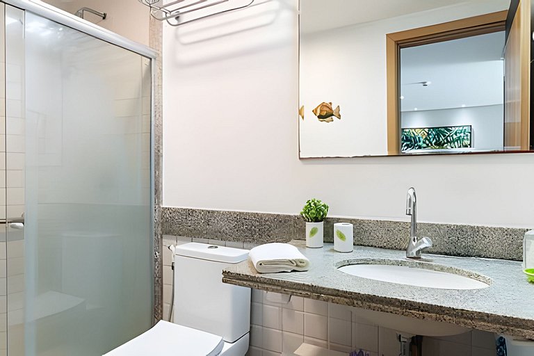 Flat no Marulhos Suites Resort - unidade C104 Térreo