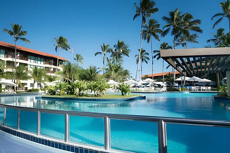 Flat no Marulhos Suites Resort - unidade C104 Térreo