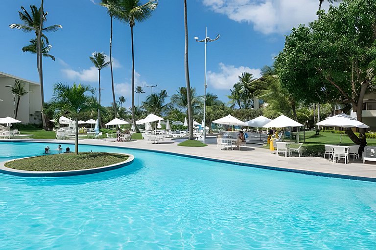 Flat no Marulhos Suites Resort - unidade C104 Térreo