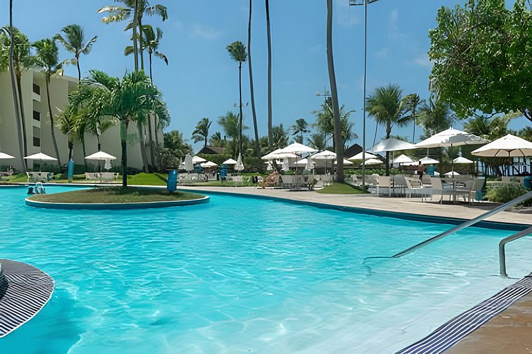 Flat no Marulhos Suites Resort - unidade C104 Térreo