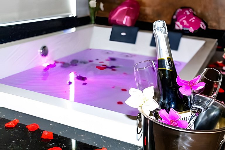 Chalé 1 c/ Hidro da Jacuzzi e Lareira