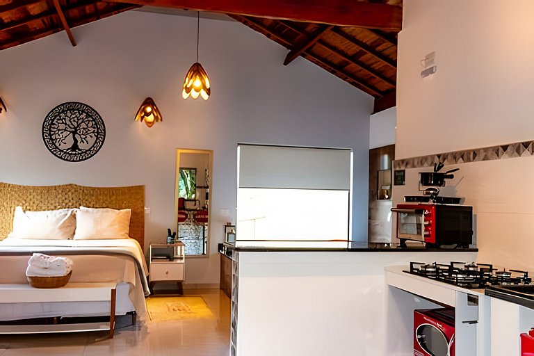 Chalé 1 c/ Hidro da Jacuzzi e Lareira