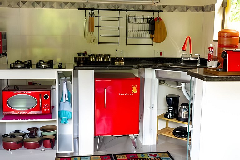 Chalé 1 c/ Hidro da Jacuzzi e Lareira