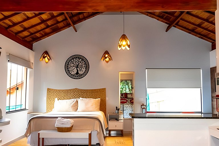 Chalé 1 c/ Hidro da Jacuzzi e Lareira