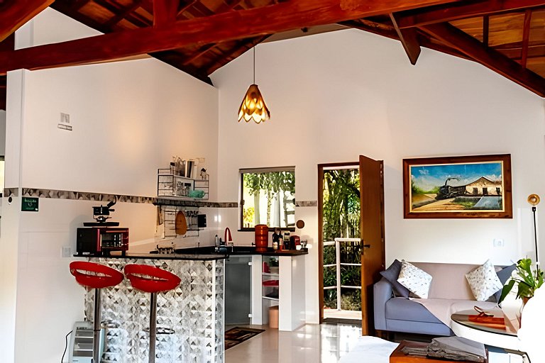 Chalé 1 c/ Hidro da Jacuzzi e Lareira