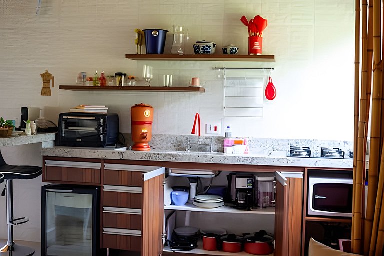 Chalé 2 c/ Hidro da Jacuzzi e Lareira