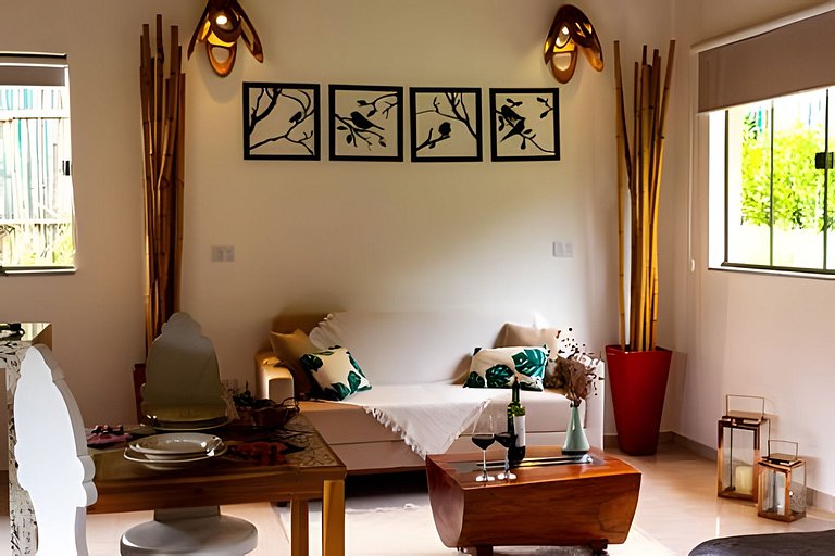 Chalé 2 c/ Hidro da Jacuzzi e Lareira