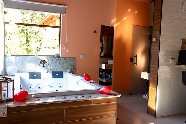 Chalé 2 c/ Hidro da Jacuzzi e Lareira