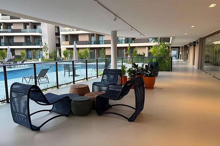 Malia Beach no melhor trecho da praia de Muro Alto