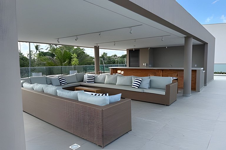 Malia Beach no melhor trecho da praia de Muro Alto