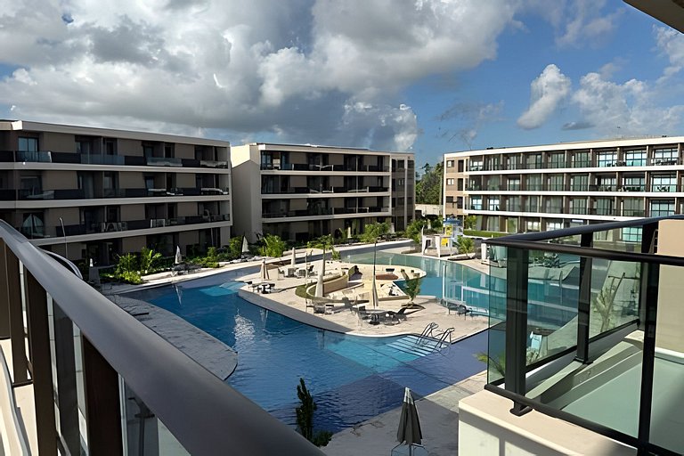 Malia Beach no melhor trecho da praia de Muro Alto