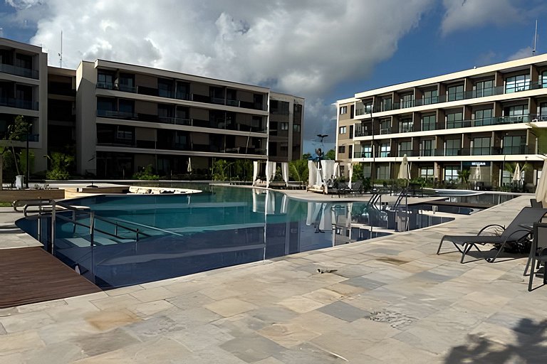 Malia Beach no melhor trecho da praia de Muro Alto