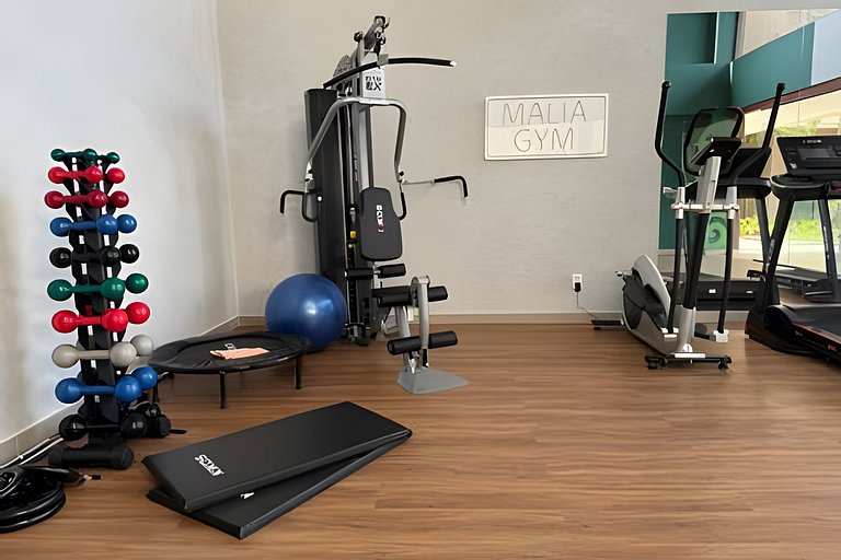 Malia Beach no melhor trecho da praia de Muro Alto