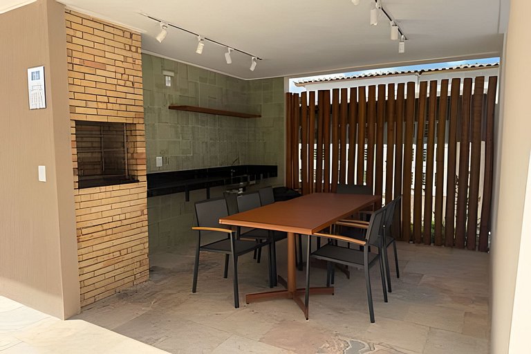 Malia Beach no melhor trecho da praia de Muro Alto