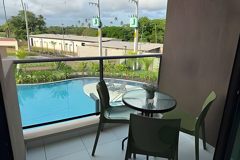 Malia Beach no melhor trecho da praia de Muro Alto